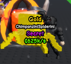 Spin a Brainrot Gold ChimpanziniSpiderini