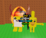 Spin a Brainrot Gold Transcendent LosBros