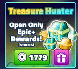 ⭐[ Spongebob Tower Defense ] Treasure Hunter ⭐