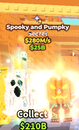 spooky and pumpky 280m/s