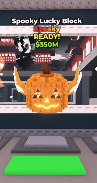 3 adet Spooky Luck Blok