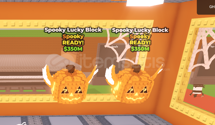 2x Spooky Lucky Block  2x Spooky Lucky Block