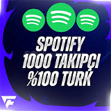 Spotify 1000 Türk takipçi