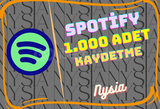 Spotify - 1.000 Adet Kaydetme ⭐