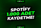 ⭐Spotify 1.000 Adet Kaydetme!