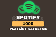 SPOTİFY 1000 ADET PLAYLİST KAYDETME/TAKİPÇİ