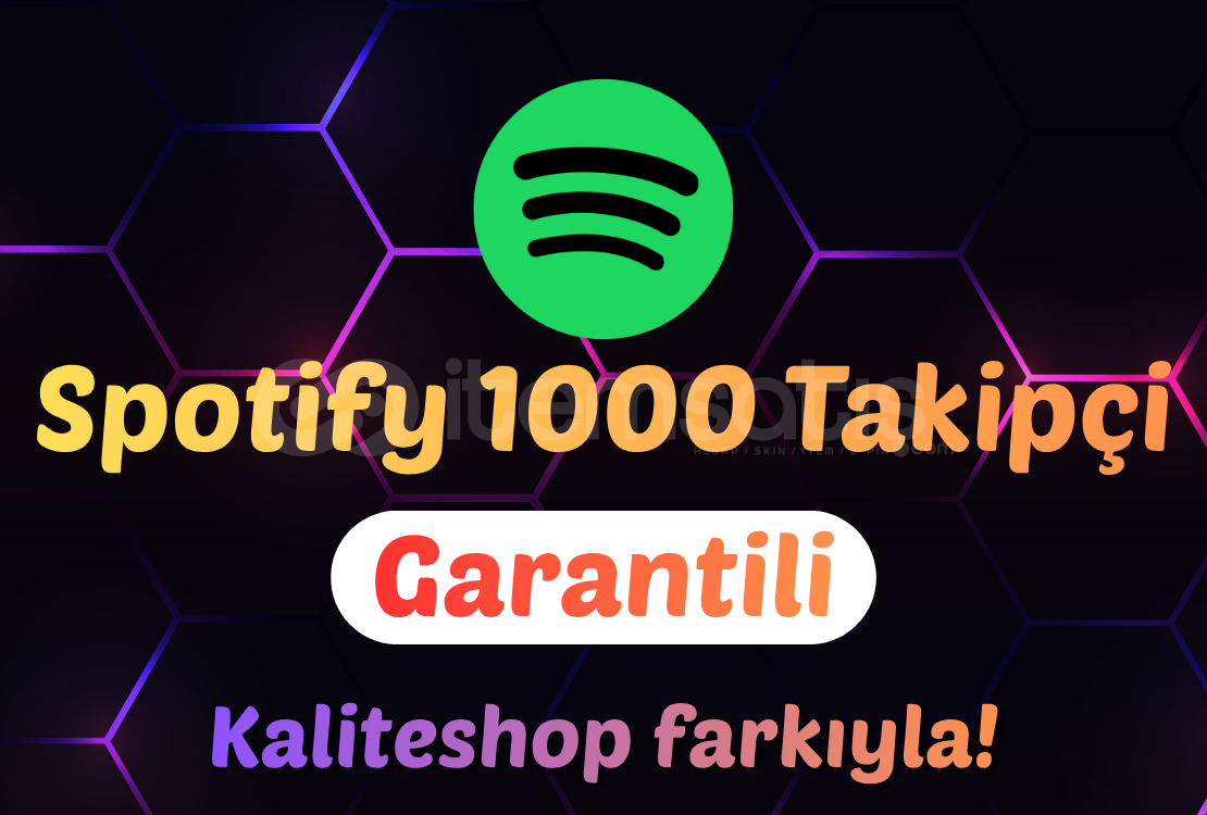 Spotify 1000 Adet Takipçi Ultra Paket!! Spotify 1000 Adet Takipçi Ultra Paket!!
