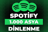 ⭐Spotify 1000 Asya Dinlenme + 30 Gün Garanti⭐