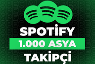 ⭐Spotify 1000 Asyalı Takipçi + 30 Gün Garanti⭐