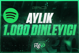 Spotify 1.000 Aylık Dinleyici