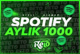 Spotify 1.000 Aylık Dinleyici