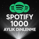 Spotify +1000 Aylık Türk Dinleyici 