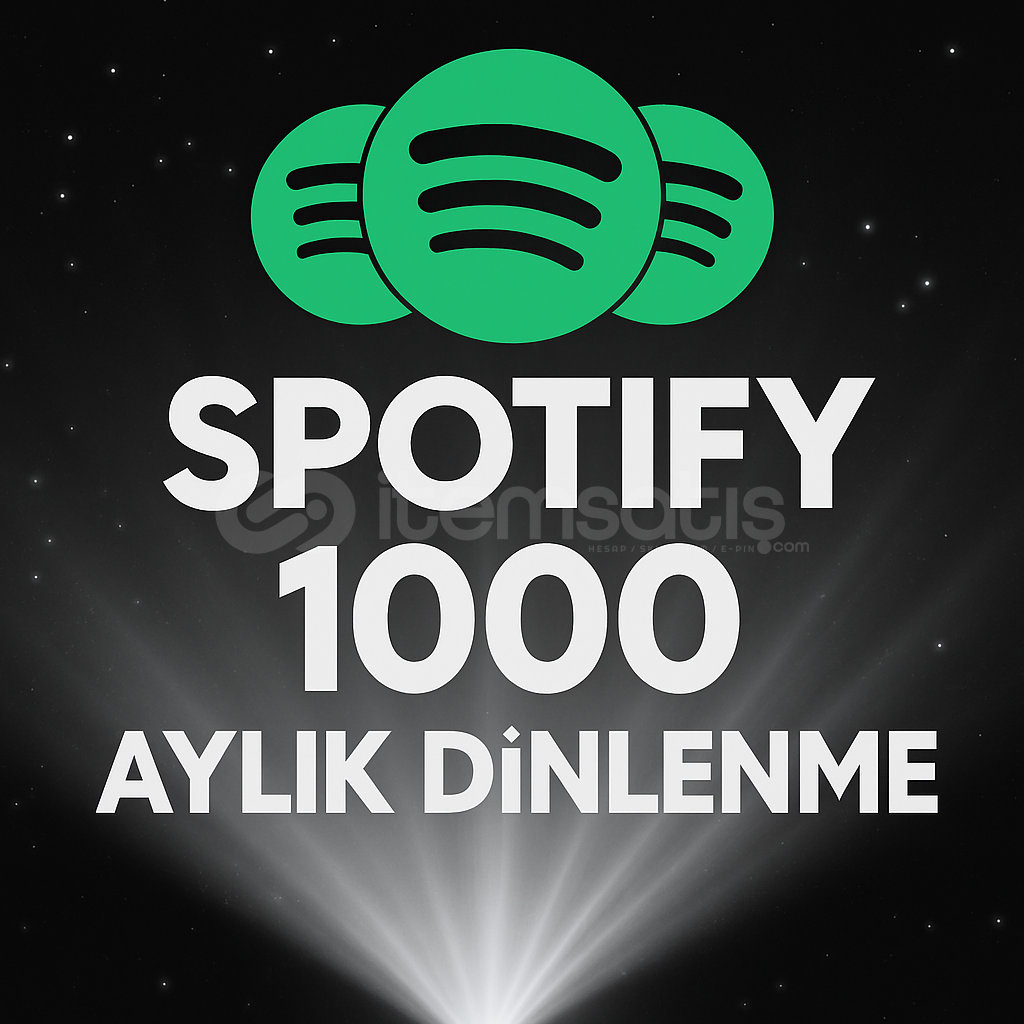 Spotify +1000 Aylık Türk Dinleyici  Spotify +1000 Aylık Türk Dinleyici