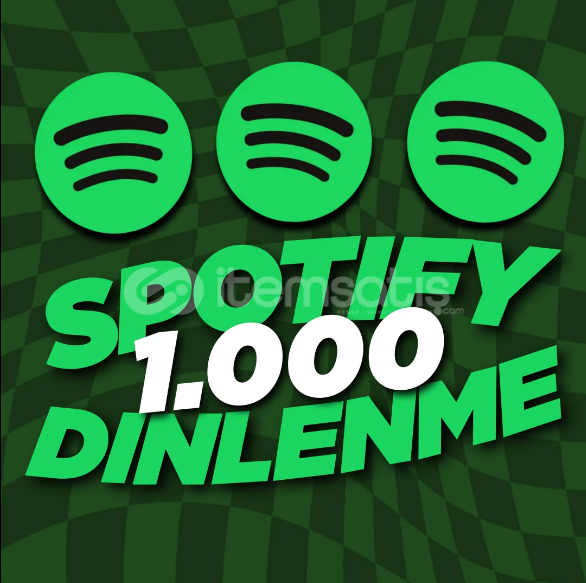 SPOTIFY 1000 DİNLENME (GARANTİLİ) SPOTIFY 1000 DİNLENME (GARANTİLİ)