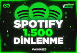 ⭐ Spotify +1500 Dinlenme ⭐