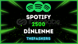 ✨SPOTİFY 2500 DİNLENME✨