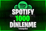 ⭐ Spotify +1000 Dinlenme ⭐