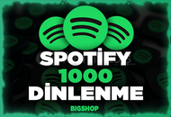 ⭐Spotify 1000 Gerçek Dinlenme / Garantili