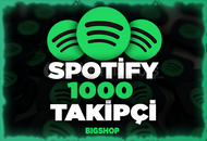 ⭐Spotify 1000 Gerçek Takipçi / Garantili