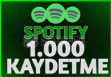 Spotify 1.000 Kaydetme - Garantili - Hızlı