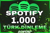 ⭐ SPOTİFY 1.000 PREMIUM TÜRK DİNLENME⭐