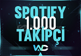 Spotify 1000 Profil/Playlist Takipçi