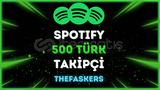 ✨SPOTİFY 500 TÜRK TAKİPÇİ✨
