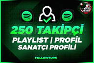 ⭐Spotify 250 Takipçi⭐