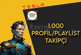 SPOTİFY 1.000 TAKİPÇİ | !
