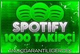 ⚡SPOTIFY 1000 TAKİPÇİ •ANLIK|GARANTİLİ|GERÇEK⚡