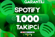 SPOTIFY 1.000 TAKİPÇİ / GARANTİLİ