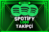 ⭐SPOTİFY 1.000 TAKİPÇİ [GARANTİLİ]⭐