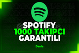 Spotify 1000 Takipçi | Garantili