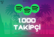 Spotify 1.000 Takipçi - GARANTİLİ