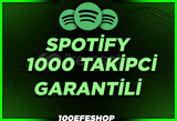 Spotify 1000 Takipçi | Garantili I 