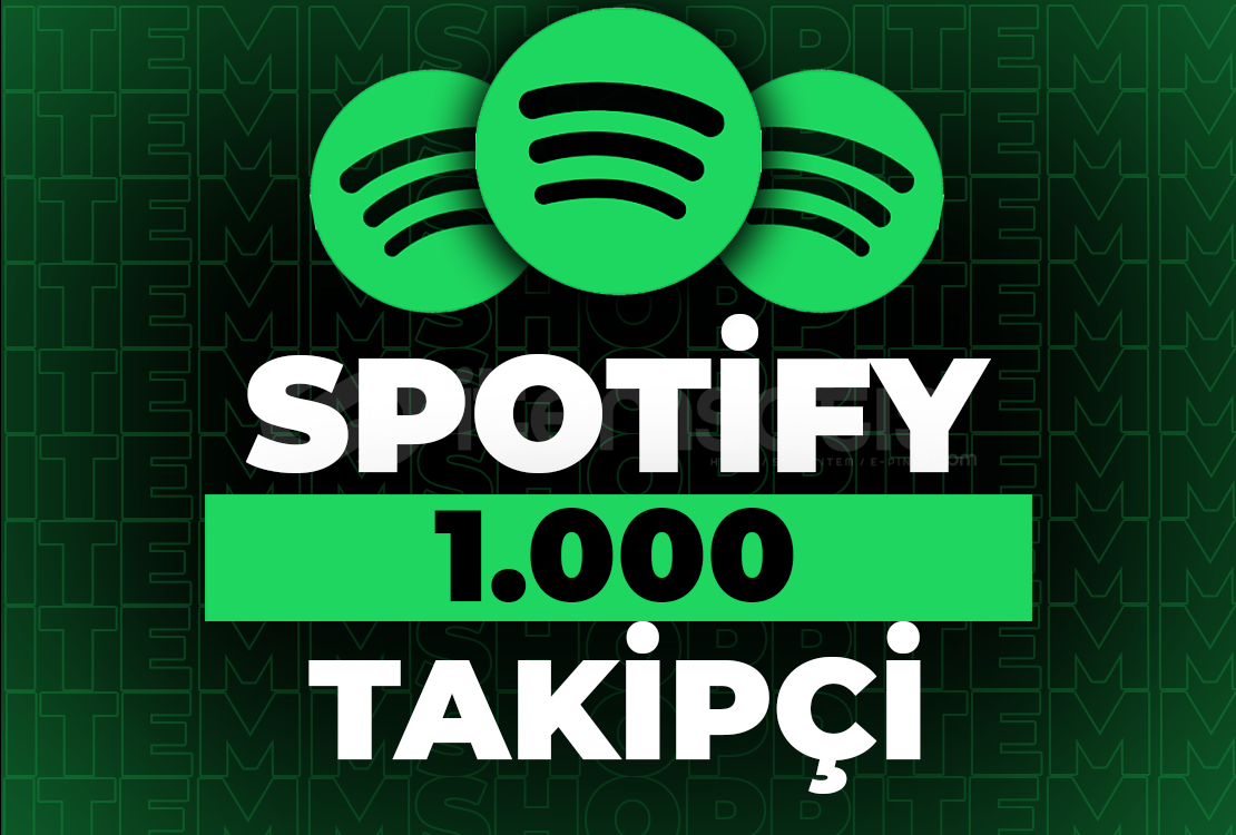 ⭐SPOTİFY 1000 TAKİPÇİ / KALİTELİ!!⭐ ⭐SPOTİFY 1000 TAKİPÇİ / KALİTELİ!!⭐