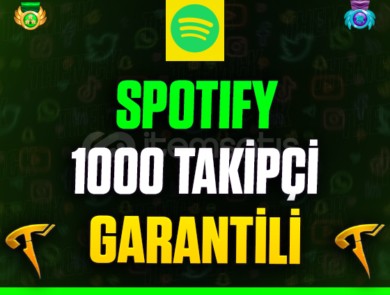 ⭐️☘️Spotify 1000 Takipçi/Playlist❤️Garanti❤️ ⭐️☘️Spotify 1000 Takipçi/Playlist❤️Garanti❤️