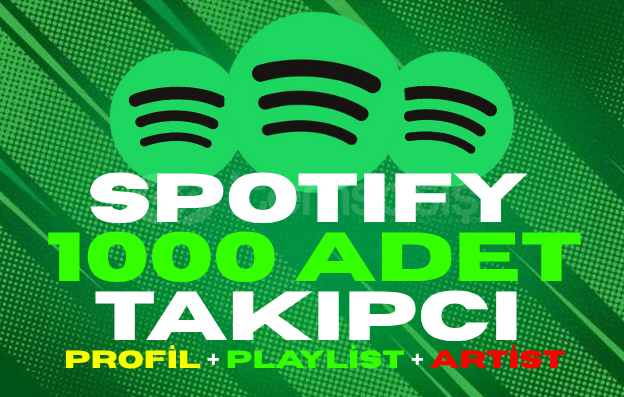 ⭐️ SPOTİFY 1000 TAKİPÇİ / PROFİL+PLAYLİST⭐️ ⭐️ SPOTİFY 1000 TAKİPÇİ / PROFİL+PLAYLİST⭐️