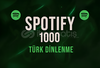 Spotify +1000 Türk Premium Dinlenme 