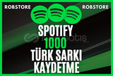 ⭐SPOTİFY 1000 TÜRK ŞARKI KAYDETME (GARANTİLİ)⭐