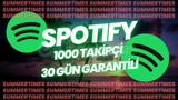 SPOTIFY 1000 TÜRK TAKIPCI