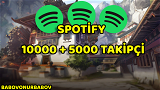 Spotify 10000 + 5000 Takipçi