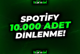 ⭐Spotify 10.000 Adet Dinlenme!