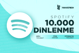 Spotify 10.000 Dinlenme