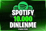 ⭐ Spotify 10.000 Dinlenme