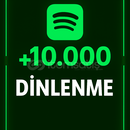 Spotify 10.000 Dinlenme | Hızlı + Garantili