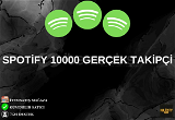 Spotify 10000 Gerçek Takipçi