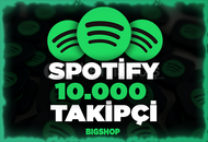 ⭐Spotify 10.000 Gerçek Takipçi / Garantili