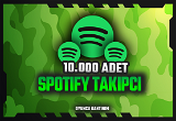 Spotify 10.000 Profil / Playlist Takipçi