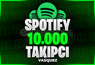 ⭐ Spotify +10.000 Takipçi ⭐